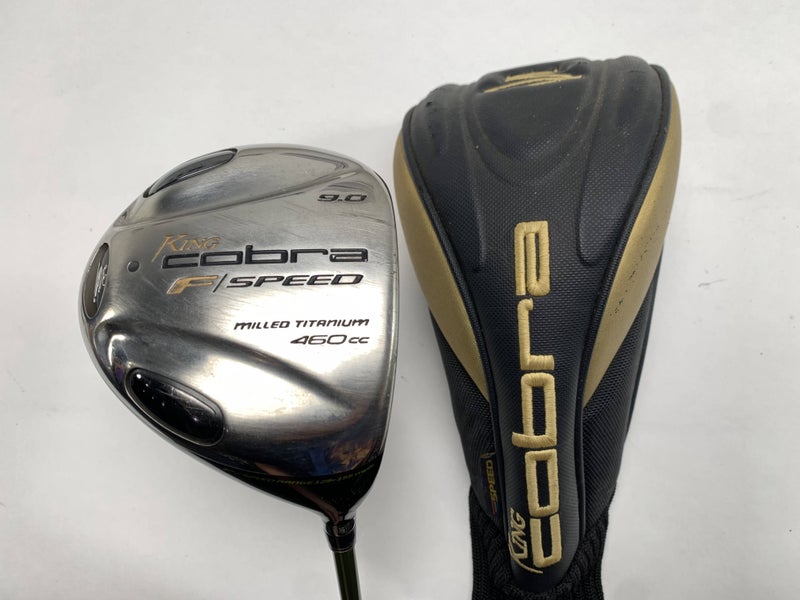 Cobra F Speed Driver 9* Aldila NV-F Speed Tuned 55g Regular RH HC