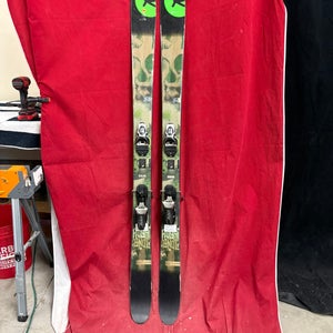 Skis: Rossignol S3 skis, 178cm
Binding: Rossignol Look
Binding Range: 304-338mm
All-Mountain powder,