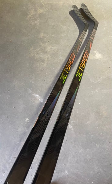 CCM JETSPEED FT7 PRO 2 PACK Pro Stock Hockey Stick Grip P90 90 Flex Left 75165