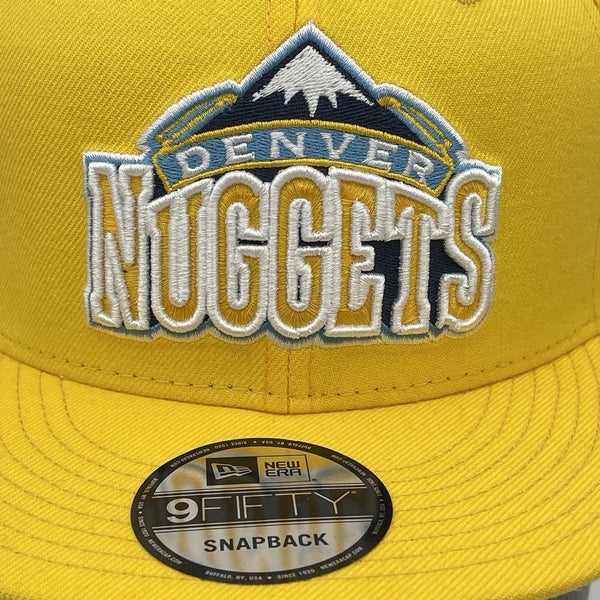 New Era Yellow Denver Nuggets Hat Mens Denver Nuggets Hats