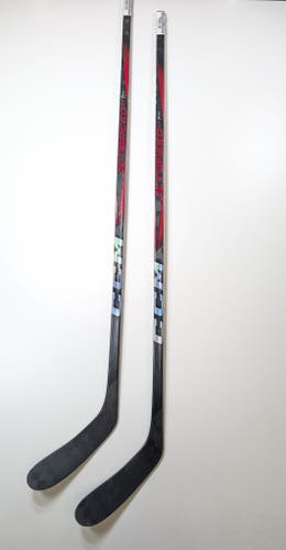 (2-Pack) New Senior RH CCM RibCor Trigger 9 Pro, wrapped as a Jetspeed FT7 Pro, 70 Flex, P28