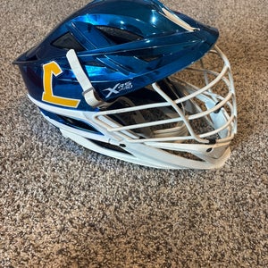 Chrome dark blue Cascade XRS Pro Helmet (Used)