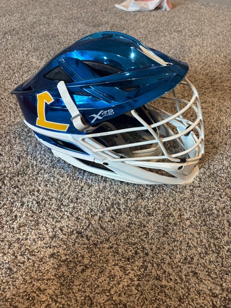 Chrome dark blue Cascade XRS Pro Helmet (Used)