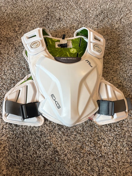 Large Adult Maverik MAX EKG Shoulder Pads (New)