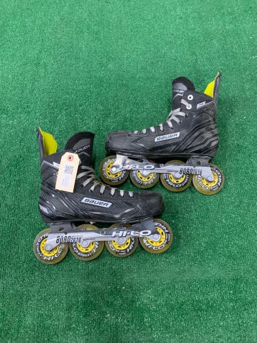 Senior Bauer RS Inline Skates Regular Width Size 8 (Used)