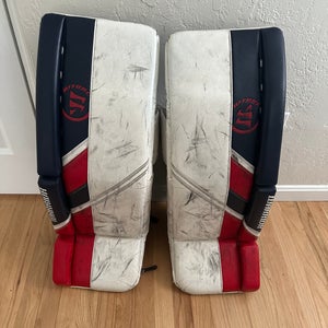 32" 2020 Warrior Ritual G5 Goalie Leg Pads (Used)