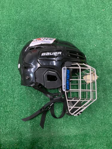 Black Medium Bauer IMS 5.0 Helmet (Used)