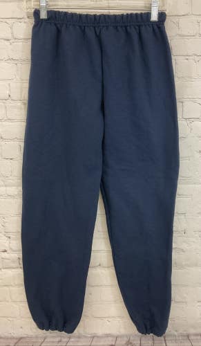 Gildan Heavy Blend Youth's Sweatpants Navy Blue Large