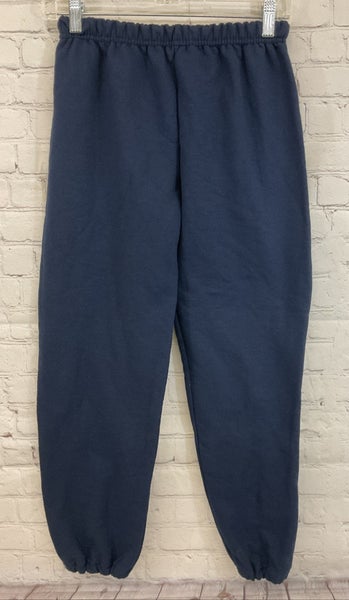 Gildan Heavy Blend Youth's Sweatpants Navy Blue Large