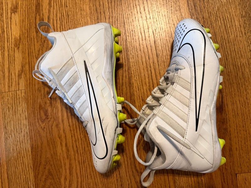 Men's Size M 7.0 (W 8.0) Nike Mid Top Alpha Menace Pro 2 Mid Molded Cleats (Used)