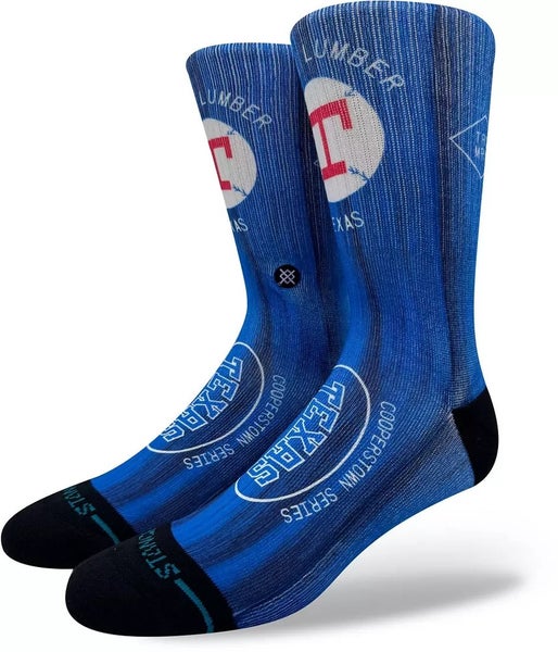 Stance Texas Rangers MLB Lumber Cooperstown Series large 9-13