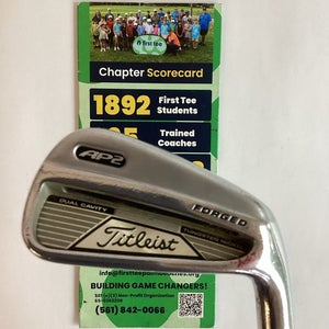 Titleist AP2 Forged Single 6 Iron With Project X 6.0 Stiff Steel Shaft