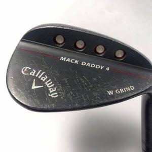 Callaway Mack Daddy 4 Black Gap Wedge GW 52* 12 W-Grind True Temper DG Mens RH