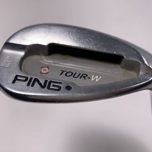 Ping Tour-W Black Chrome Lob Wedge LW 60* 8 Bounce Black Dot AWT Stiff RH