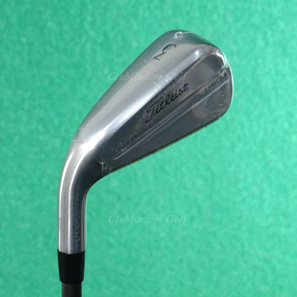 NEW LH Titleist U-505 Forged 20 Utility 3 Iron HZRDUS Black Graphite Stiff