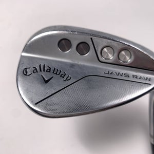 Callaway Jaws Raw Chrome Sand Wedge SW 56* 10 S-Grind True Temper DG Mens RH