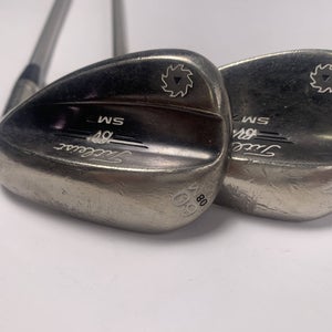 Titleist Vokey SM7 Brushed Steel Wedge Set 54* 8 | 60* 8 KBS C-Taper Mens RH