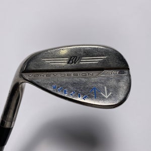 Titleist Vokey SM8 Tour Chrome Gap Wedge GW 50* 8 F-Grind SteelFiber Mens LH