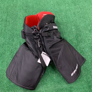 Black Junior Large Bauer Vapor X80 Hockey Pants (New)