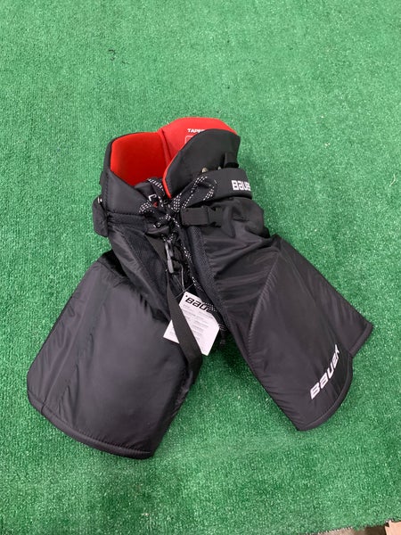 Black Junior Large Bauer Vapor X80 Hockey Pants (New)