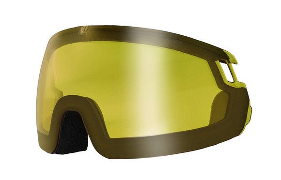 NEW HEAD spare Helmet  lens visor for Radar / Rachel  XL/XXL yellow