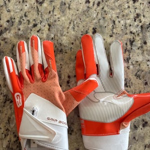 Orange Youth Large Gloves (New)