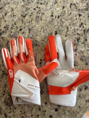 Orange Youth Large Gloves (New)