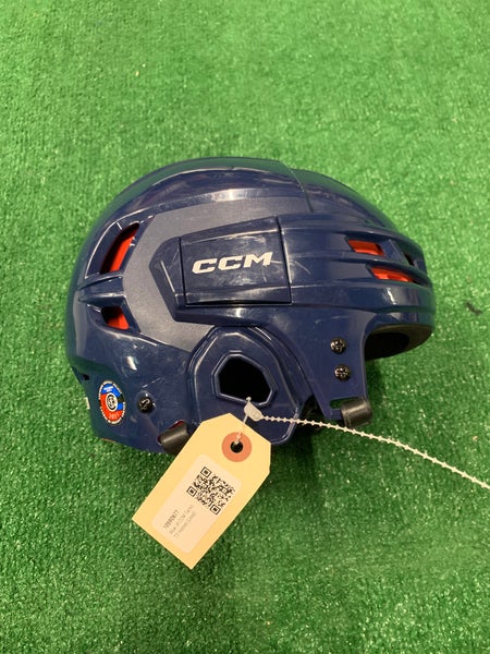 Blue CCM Tacks 70 Helmet | Size Small