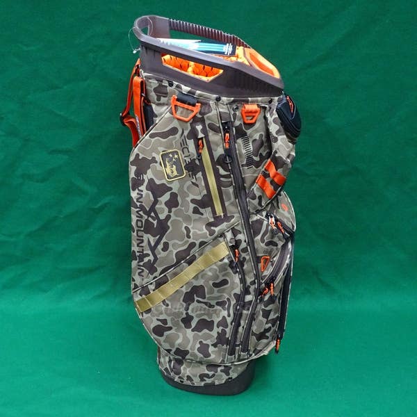 NEW Sun Mountain 2025 C-130 Duck Hunter 14-Way Topo Golf Cart Bag