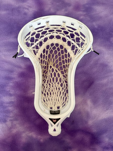 White ECD Lacrosse DNA 2.0 Strung Head (Used)