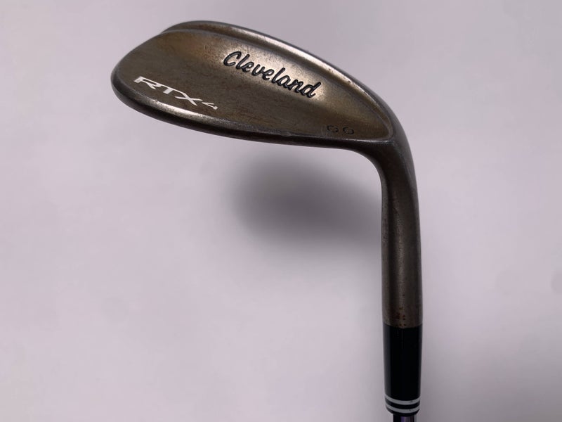 Cleveland RTX 4 Tour Raw Lob Wedge LW 60* 9 DG S400 Stiff Steel Mens RH