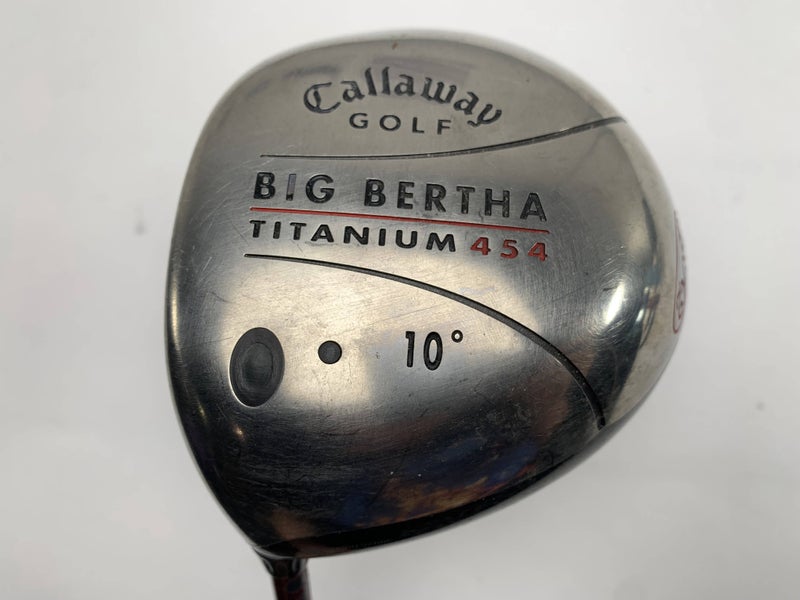 Callaway Big Bertha Titanium 454 Driver 10* RCH 65w 65g Regular Graphite Mens LH