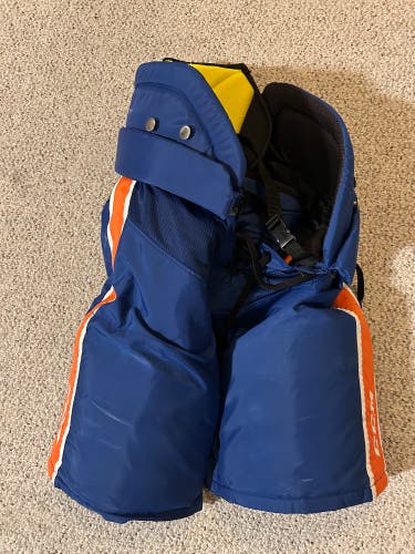 New York Islanders CCM HPTKXP Pro Stock Hockey Pants size large