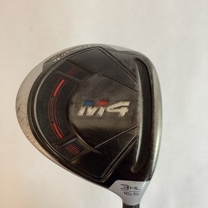 TaylorMade M4 Fairway 3 Wood HL 16.5* With Atmos 5R Regular Graphite Shaft