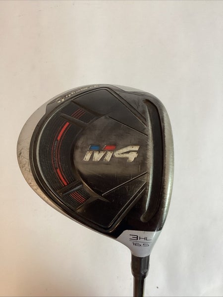 TaylorMade M4 Fairway 3 Wood HL 16.5* With Atmos 5R Regular Graphite Shaft
