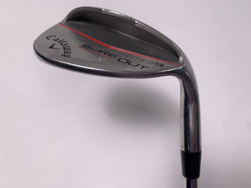 Callaway Sure Out Lob Wedge LW 58* KBS 90g Wedge Steel Mens RH