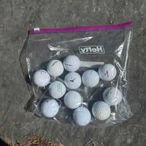 12 pack golf balls (Used)