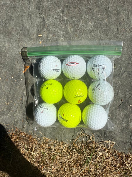 Titleist golf Balls 9 Pack (Used)