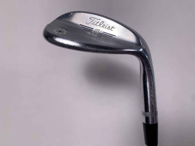 Titleist Vokey SM7 Tour Chrome Lob Wedge LW 58* 8 Bounce M-Grind Steel Mens RH