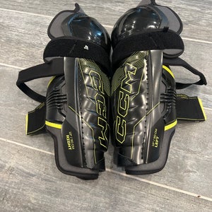 Junior CCM Tacks XF80 12" Shin Pads (New)