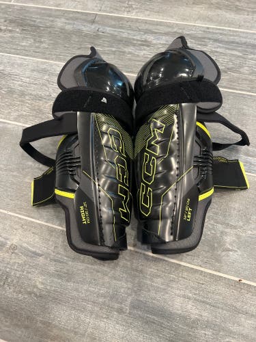 Junior CCM Tacks XF80 12" Shin Pads (New)