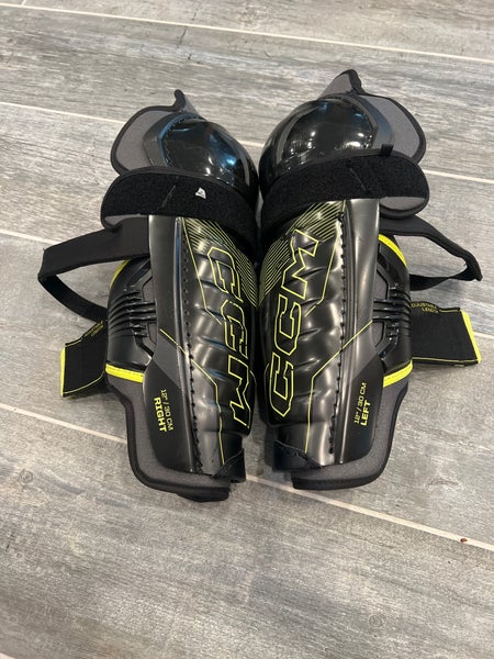 Junior CCM Tacks XF80 12" Shin Pads (New)