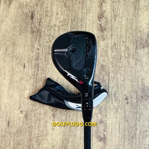 4 Hybrid- Titleist TSR3 w/ Headcover / HZRDUS, Stiff Flex (2301)