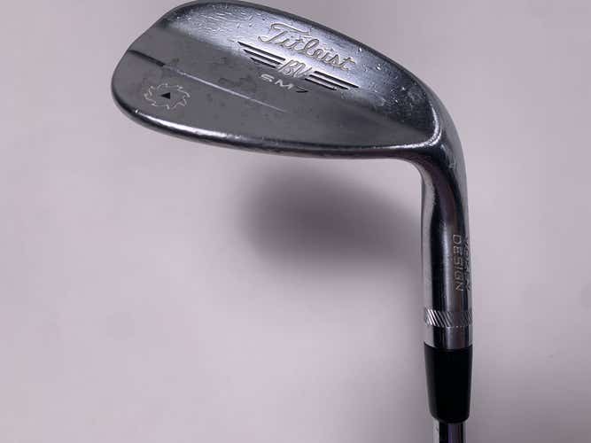Titleist Vokey SM7 Tour Chrome Gap Wedge GW 52* 8 F-Grind Wedge Steel Mens RH