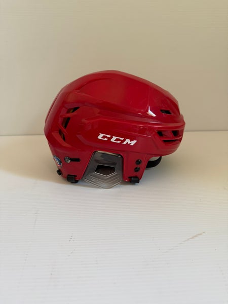 Used Medium Red CCM Tacks 310 Helmet