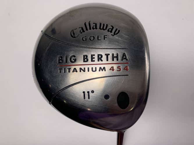 Callaway Big Bertha Titanium 454 Driver 11* RCH 65w Senior Graphite Mens RH