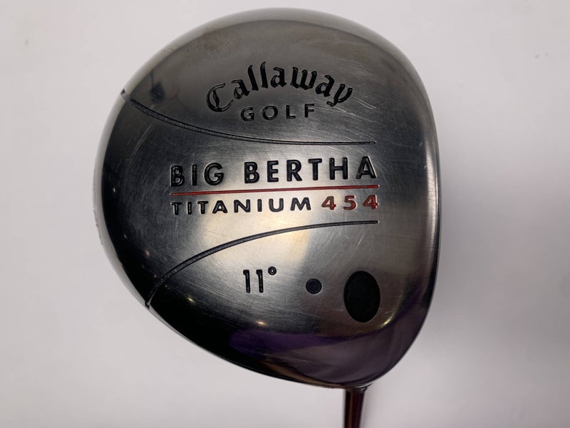 Callaway Big Bertha Titanium 454 Driver 11* RCH 65w Senior Graphite Mens RH