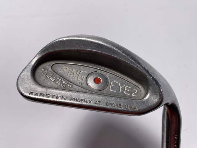 Ping Eye 2 Sand Wedge SW Red Dot 1* Flat Karsten ZZ-Lite Wedge Mens RH