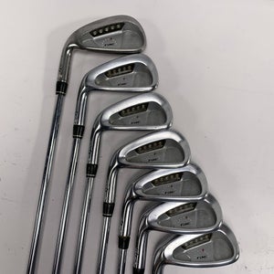 TaylorMade Rac LT Iron Set 3-9 FCM 6.0 Stiff Steel Mens LH