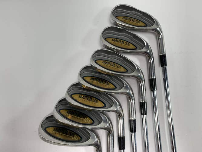 Wilson Impulse Oversize Iron Set 4-PW Regular Steel Mens RH